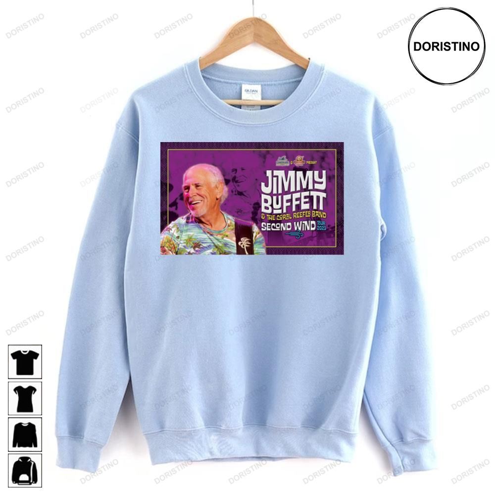 jimmy buffett second wind tour 2023 merchandise